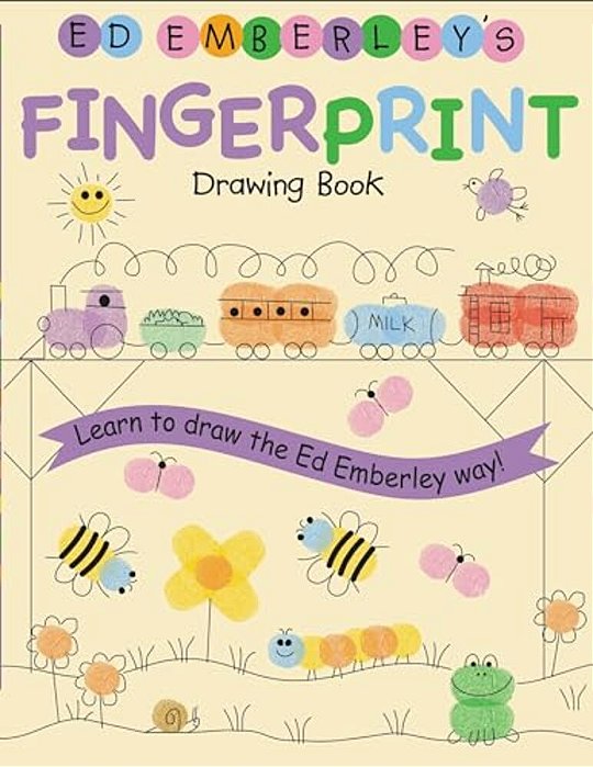 Ed Emberley's Fingerprint Drawing Book-..