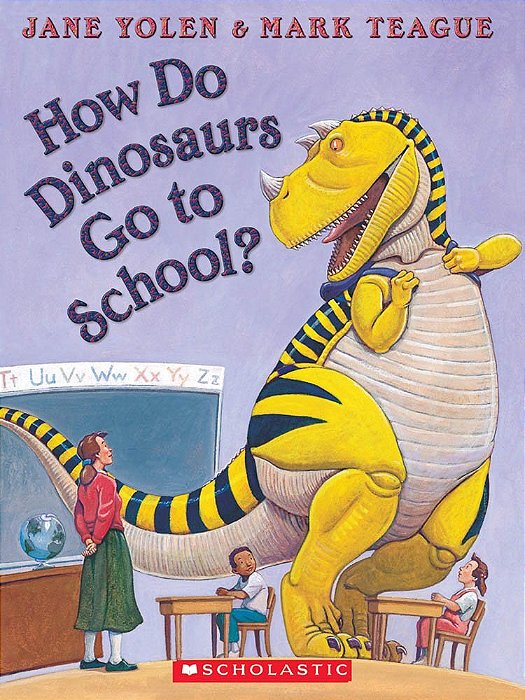 How Do Dinosaurs Go To School? [With CD (Audio)]-..