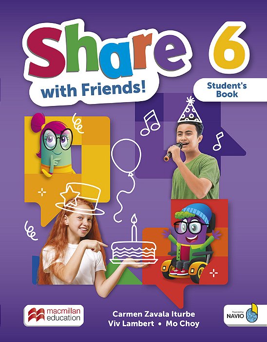 Share With Friends! 6 - Student With Sharebook And Navio App & Workbook..-