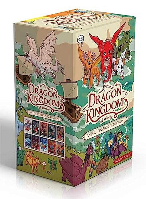 Dragon Kingdom Of Wrenly An Epic Ten-Book Collection (Includes Poster!) (Boxed Set): The Coldfire Curse; Shadow Hills; Night Hunt; Ghost Island; Infer-..