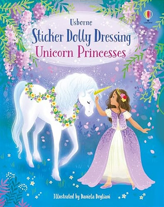 Sticker Dolly Dressing Unicorn Princesses-..