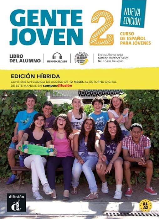 Gente Joven 2 - Libro Del Alumno Edición Híbrida - Nueva Edición..-