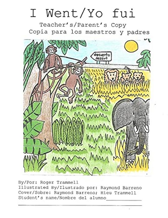 I Went/Yo Fui Teacher's Copy-..