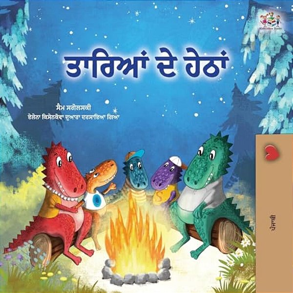 Under The Stars (Punjabi Gurmukhi Kids Book)-..
