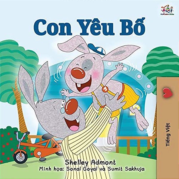 I Love My Dad (Vietnamese Book For Kids)-..