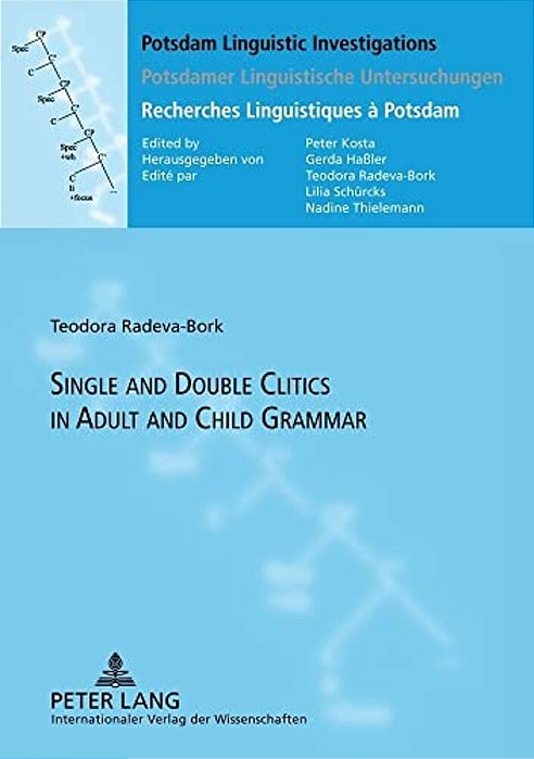 Single And Double Clitics In Adult And Child Grammar-..