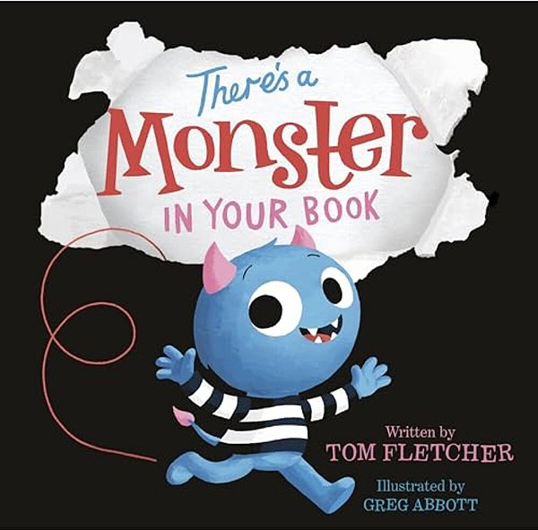 There's A Monster In Your Book: A Funny Monster Book For Kids And Toddlers-..