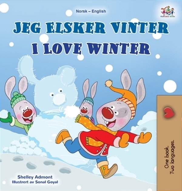I Love Winter (Norwegian English Bilingual Book For Kids)-..