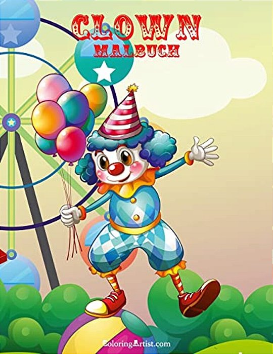 Clownmalbuch 1-..