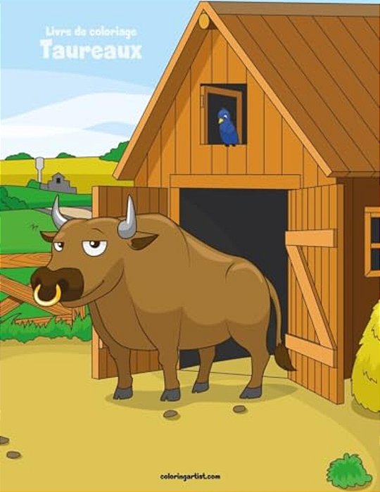 Livre De Coloriage Taureaux 1-..