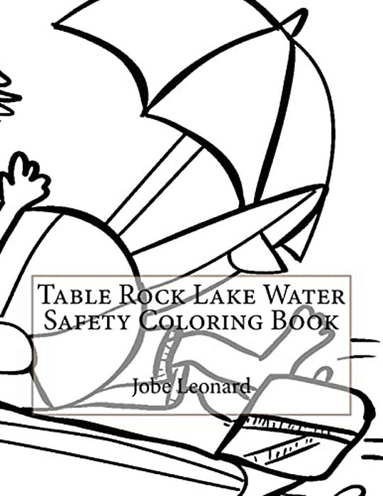 Table Rock Lake Water Safety Coloring Book-..