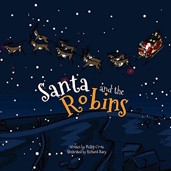 Santa And The Robins-..