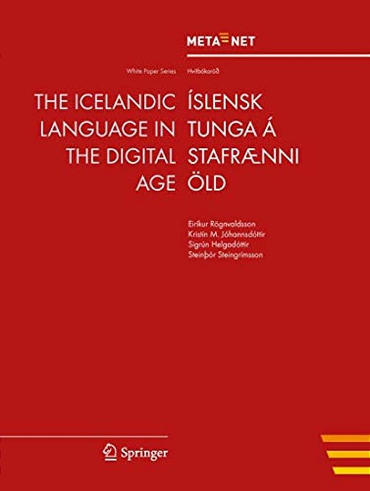 The Icelandic Language In The Digital Age-..