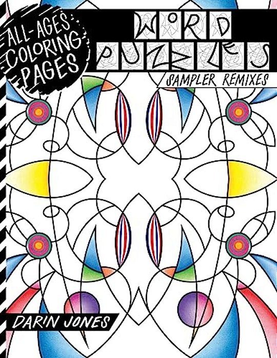 All-Ages Coloring Pages, Word Puzzles: Sampler Remixes-..