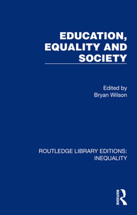 Education, Equality And Society-..