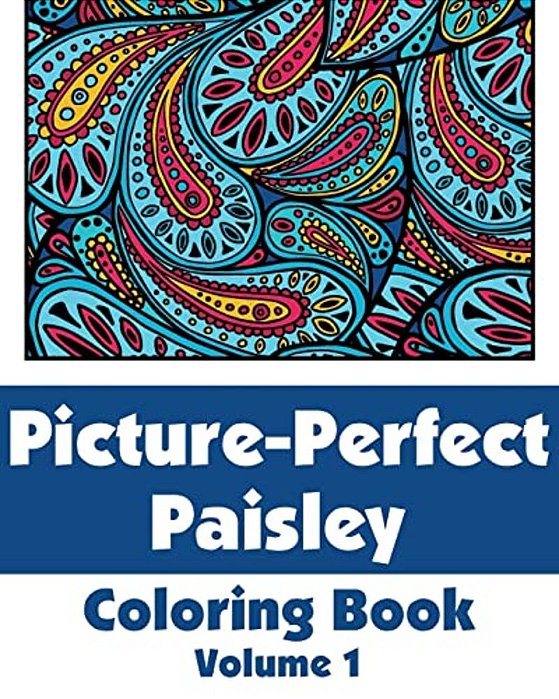 Picture-Perfect Paisley Coloring Book (Volume 1)-..
