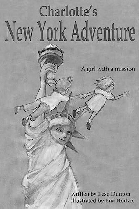 Charlotte's New York Adventure: A Girl With A Mission [Black And White Edition]-..