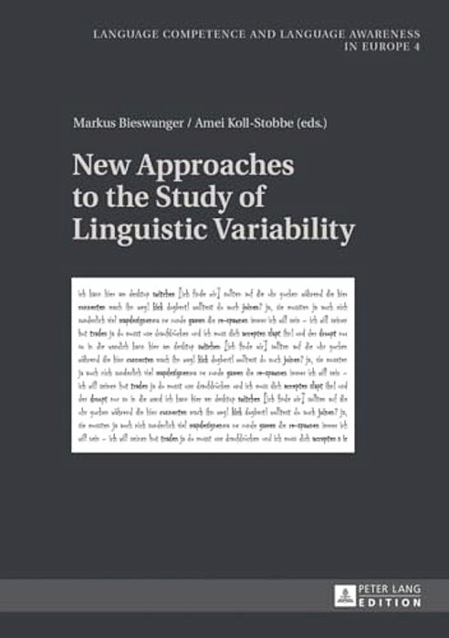 New Approaches To The Study Of Linguistic Variability-..