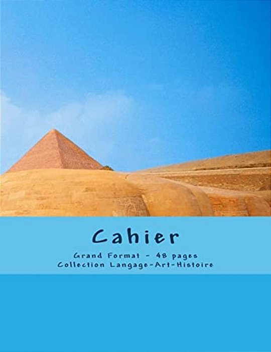Cahier - Grand Format - 48 Pages - Collection Langage-Art-histoire: Design Original 1-..