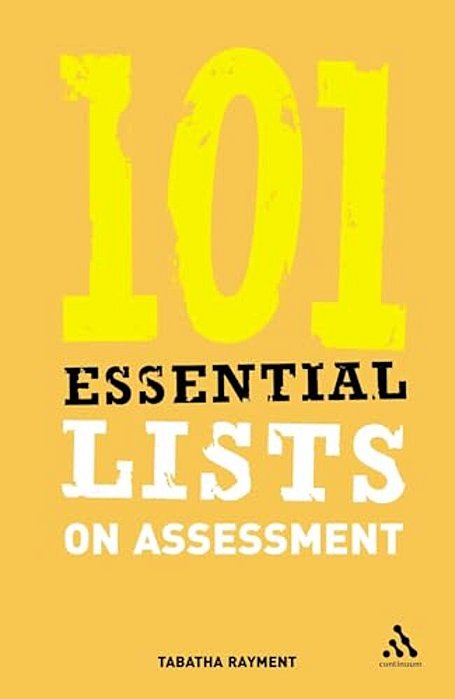 101 Essential Lists On Assessment-..