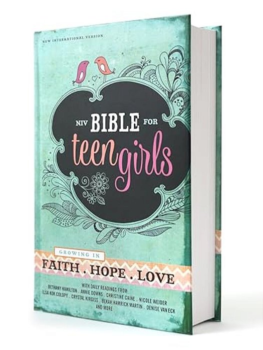 Bible For Teen Girls-Niv: Growing In Faith, Hope, And Love-..