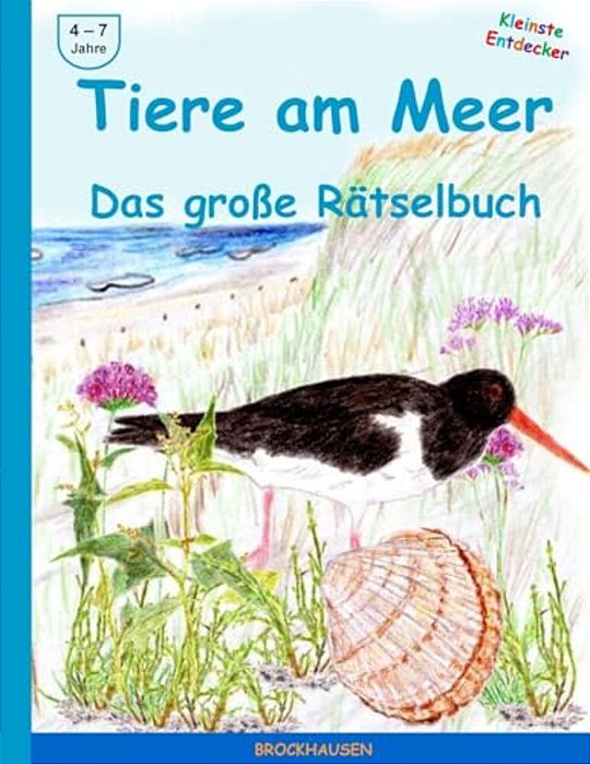Tiere Am Meer - Das Große Rätselbuch: Farbausgabe-..