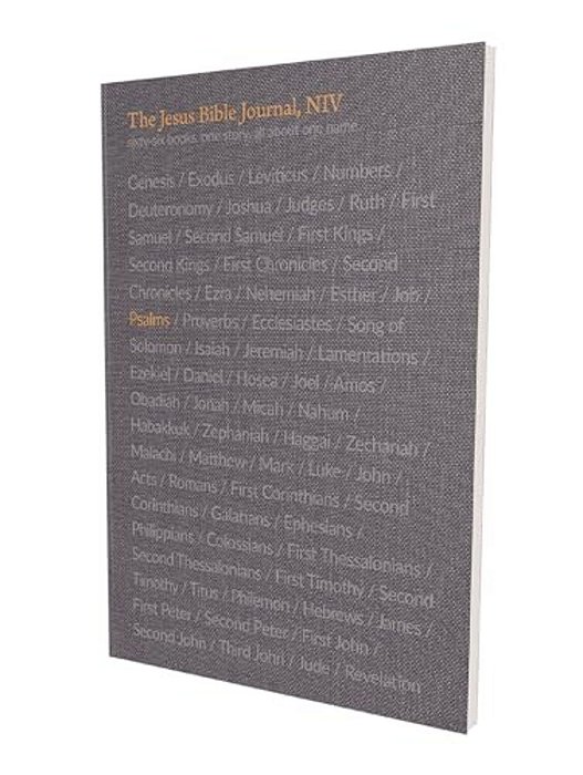 The Jesus Bible Journal, Psalms, Niv, Paperback, Comfort Print-..