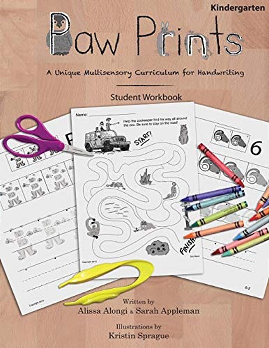 Paw Prints Student Workbook Kindergarten-..