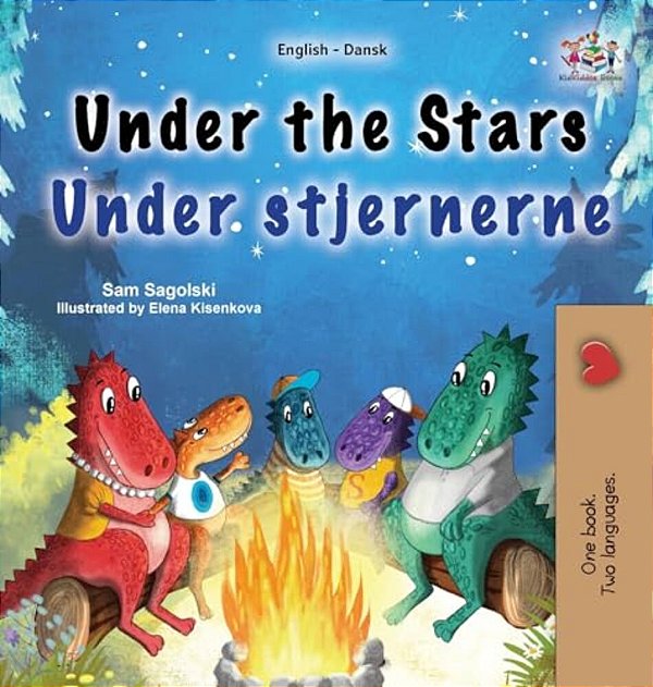 Under The Stars (English Danish Bilingual Kids Book)-..