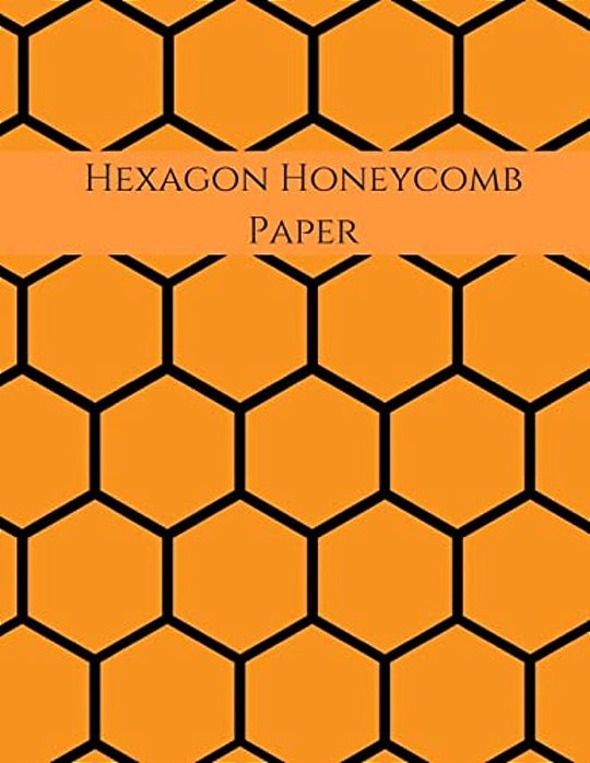 Hexagon Honeycomb Paper: Hex Paper (Or Honeycomb Paper), This Small Hexagons Measure.2" Per Side.100 Pages, 8.5 X 11. Get Your Game On: -)-..