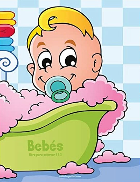 Bebés Libro Para Colorear 1 & 2-..