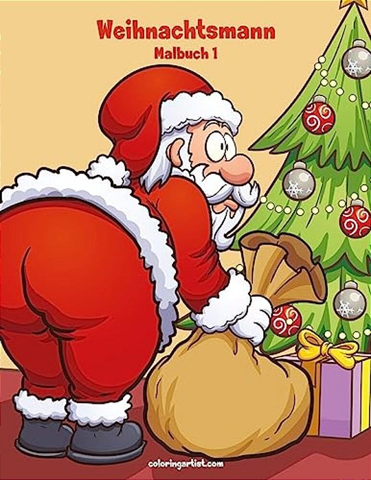 Weihnachtsmann-Malbuch 1-..