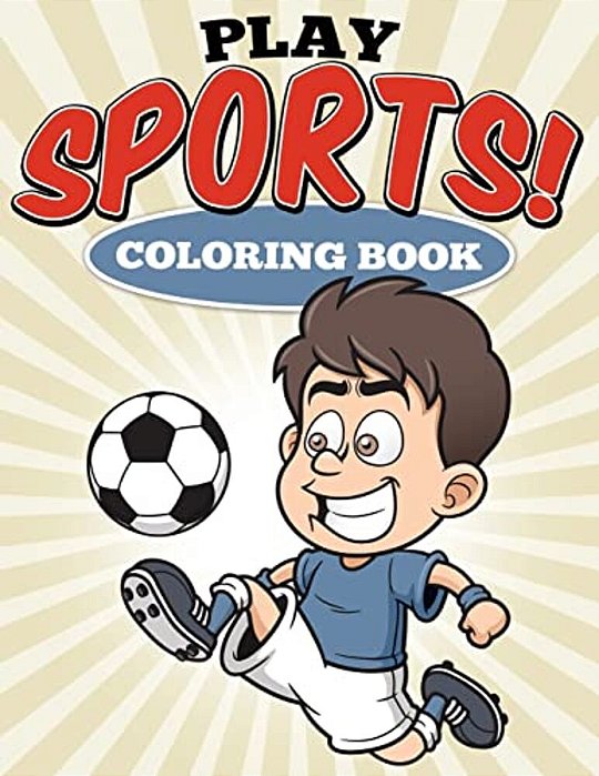Play Sports! Coloring Book-..