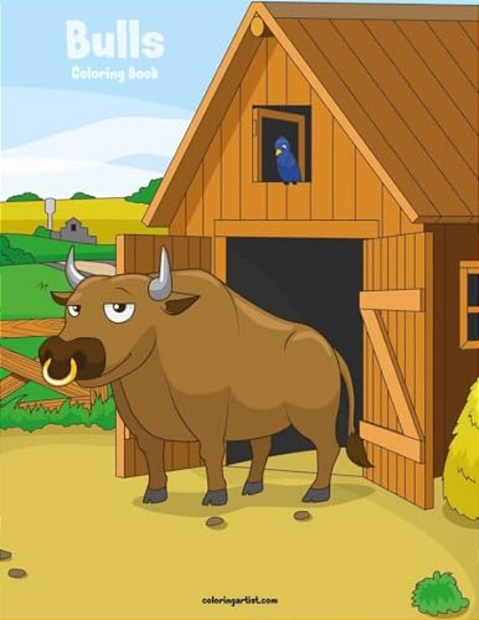 Bulls Coloring Book 1-..
