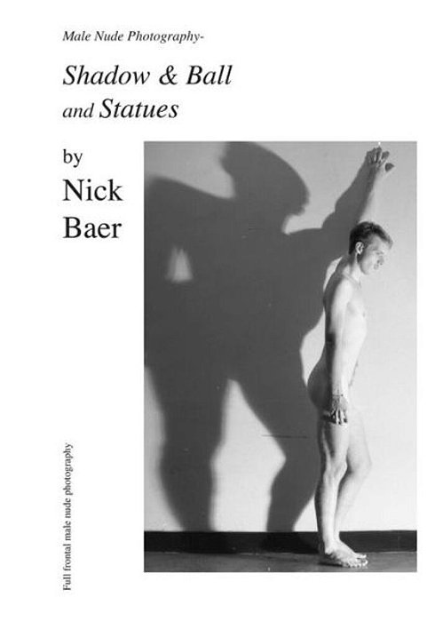 Male Nude Photography- Ball & Shadow And Statues-..