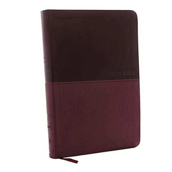 Nkjv, Value Thinline Bible, Large Print, Imitation Leather, Burgundy, Red Letter Edition-..