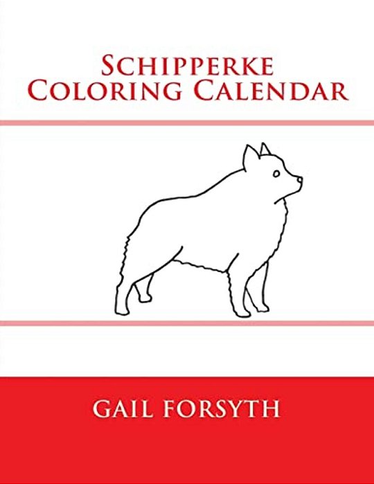Schipperke Coloring Calendar-..