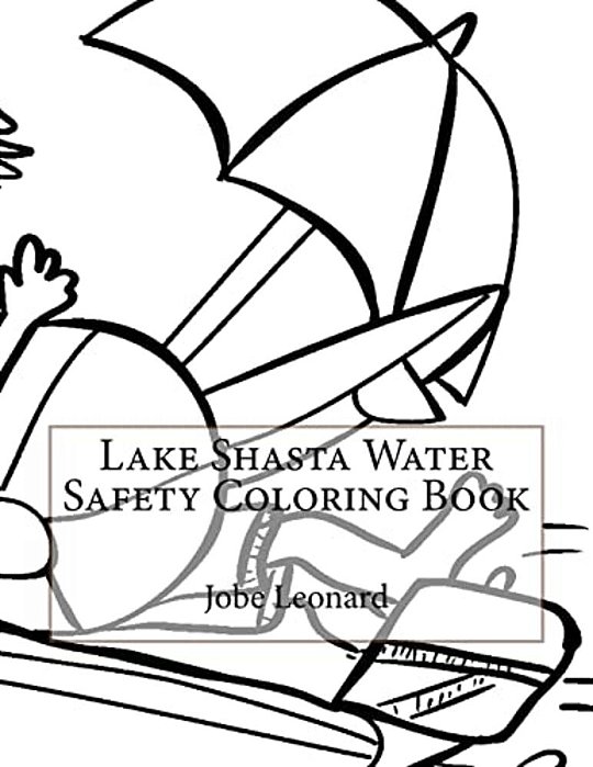 Lake Shasta Water Safety Coloring Book-..