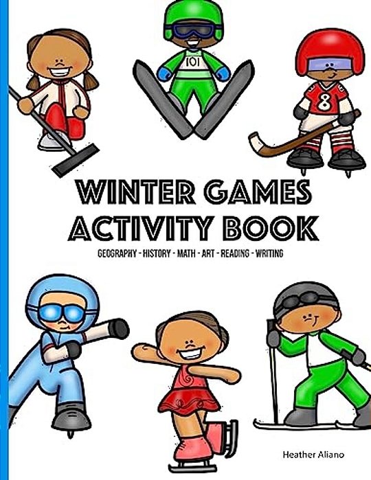 Winter Games Activity Book For Kids-..