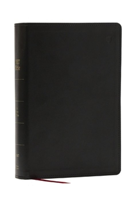 Net Bible, Full Notes Edition (Net, Black Leathersoft, Comfort Print): Holy Bible-..