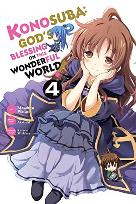 Konosuba: God's Blessing On This Wonderful World!, Vol. 4 (Manga)-..