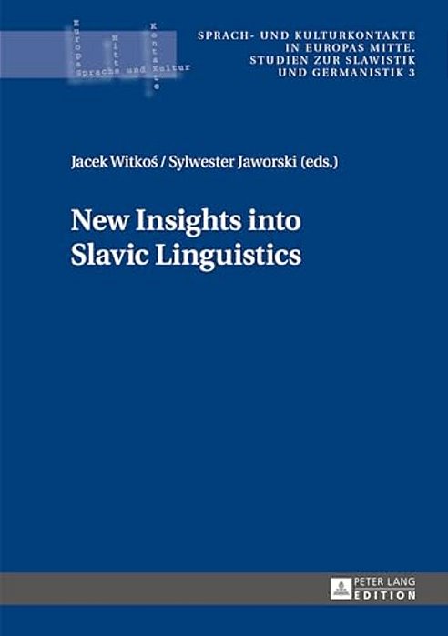New Insights Into Slavic Linguistics-..