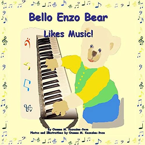 Bello Enzo Bear Likes Music-..