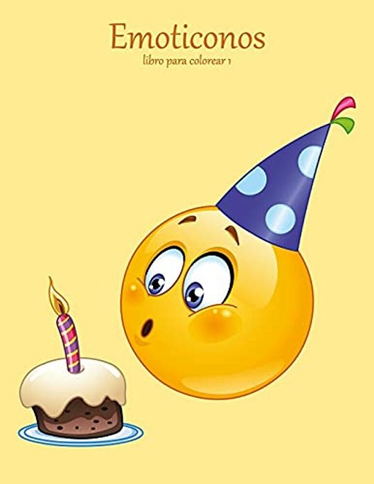 Emoticonos Libro Para Colorear 1-..