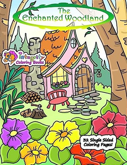 The Enchanted Woodland: Coloring Book-..