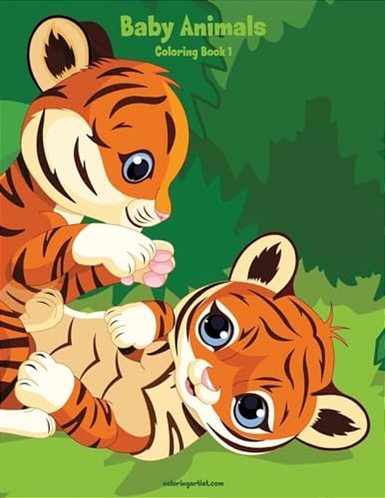 Baby Animals Coloring Book 1-..