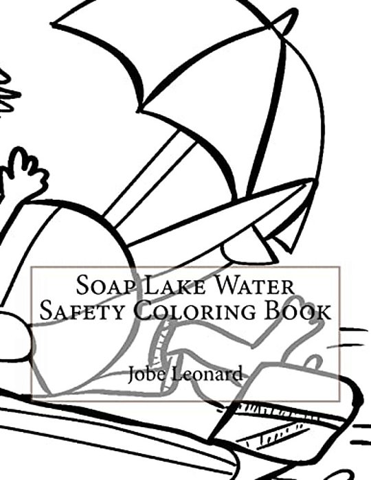 Soap Lake Water Safety Coloring Book-..