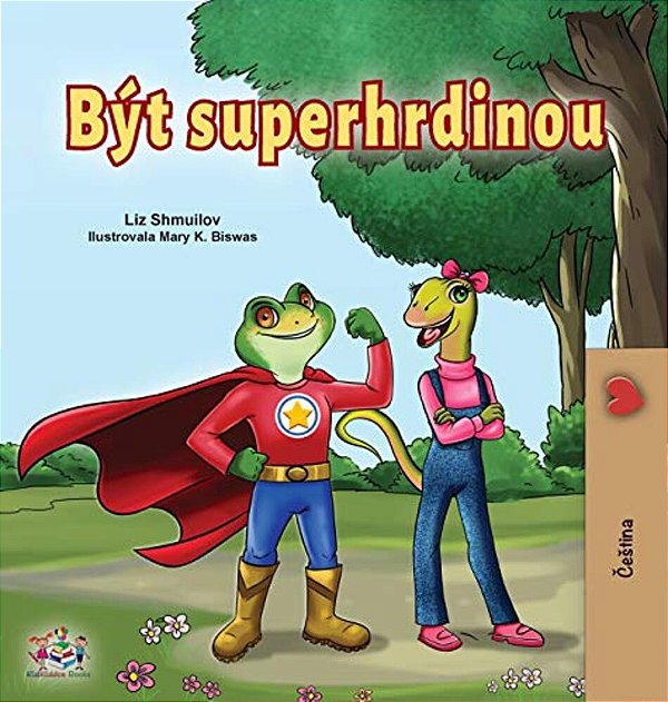 Being A Superhero (Czech Children's Book)-..