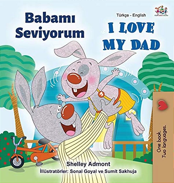 I Love My Dad (Turkish English Bilingual Book)-..