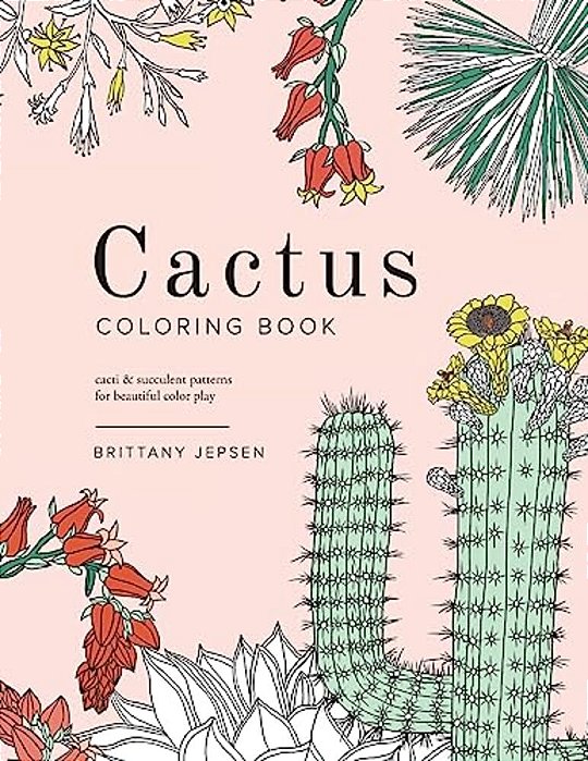 Cactus Coloring Book-..
